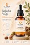 Jojoba Oil (Jojoba Oil) Solid Oil 30 ml Glass Bottle with Dropper - 2