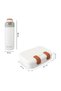 Steel Core Bento Lunch Box 839ml w/ SipSwitch Insulated Water Bottle 720ml | Stainless Steel Leakproof Meal Box – Ivory Terracotta - 9