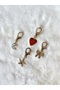 Heart Shoe Charm Phone Wallet Bag Belt Keychain Ornament - 2