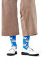 جوارب Happy Socks للرجال من القطن باللون الأزرق P003194 - 2