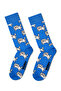 جوارب Happy Socks للرجال من القطن باللون الأزرق P003194