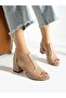 FANCY Mink Heeled Women's Shoes - 2