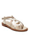 Women's Sandals 86x2 Lamınato-s Leather Platino