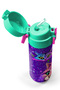 Kids Purple Pink Cat Patterned Steel Thermos with Straw and Direct Drinking 500 ml 31939 - 4
