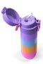Kids Color Changing Patterned Straw and Direct Drinking Steel Thermos 500 ml 31875 - 4