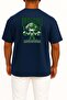 Oversized Broccoli Gym Fitness Greenery Unisex T-Shirt with Chest and Back Design - 2