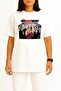 Oversized the Big Bang Theory Chest Printed Unisex T-Shirt - 2