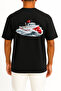 Oversize Rv Barbaros Hayreddin Paşa Unisex T-Shirt with Chest and Back Print - 2