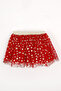 Red Star Printed Girl's Tulle Skirt - Pauline - 2