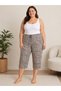 Women's Plus Size Leopard Milan Capri Single Bottom