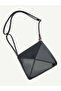 Versatile women's hand and shoulder bag with geometric design - 6