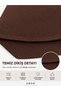 Bitter Brown High Waist Gathering Premium Diving Fabric Chocolate Scuba Mini Flared Shorts Skirt - 6