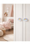 Rainbow Handle - Width 7.5 cm Length 5.5 cm Baby Kids Teen Room Handles Cabinet Drawer Furniture Handle - 2