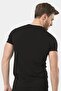 Men's V-Neck Lycra T-Shirt 172/Black - 7