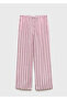 Striped Ramie Pants - 3