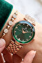 Women's Rose Gold Steel Wristwatch - 4