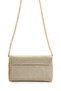 Envelope Cover Self-Chain Women's Crossbody Bag Mina Silvery Gold - 4