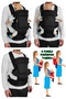 Double-Way Baby Carrier Kangaroo Ergonomic Luxury Baby Carrier Kangaroo - 5