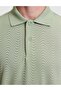 Çağla Slim Fit Buttoned Polo Collar T-Shirt 50310233-Vr016 - 6