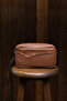 Men's Black Card Holder Luxury Portfolio Handbag with Belt - 2