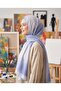 شال أناقة - نمط سحابة - EM016-16 - أزرق