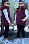 Boy's Hooded Puffer Vest - 4