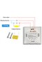2F touch switch, Tempered Glass, LED - 4