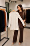 Women's Comfortable and Stylish Viscose Tunic-Cream - 5