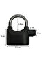 Desibel Black Alarm Multi-Function Extra Security Square Hanging Cabinet Lock (5263) - 5