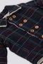 U.S. Polo Assn Navy Blue Shirt Collar Buttoned Baby Set of 2 - 2