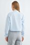 Buttoned Crop Shirt with Tie Front - 8