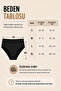 3 Pack Women's Seamless Panties Laser Cut High Waist Black Underwear - 4