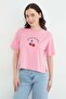 Cherry Printed Crew Neck Casual T-Shirt - 4