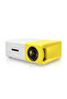 جهاز عرض LED محمول صغير بدقة 1080P كاملة الوضوح، يدعم انعكاس الشاشة، ومنافذ HDMI وUSB وAV وبطاقة TF، بقوة 400 لومن للترفيه المنزلي والتخييم - 6
