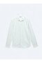 Mint Striped Regular Fit Long Woven Casual 100% Cotton Shirt - 7