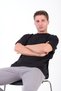 Comfortable Fit 95% Cotton 5% Elastane Premium Basic T-Shirt - 4