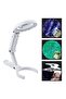 Foldable with 8 LED Light 5x 11x Stand Desk for Jewelry Appraisal Reading Repair Magnifying Glass... - 2