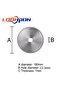 180x22.23x1mmmm 180MM Diamond Lapidary Saws Trim Blade Super Thin Straight Edge Wet Cutting Disc Jew - 3