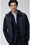 Lacivert Puffer Casual Yelek - 2
