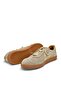 2609902Y Lace-Up Nubuck Leather Women's Sneaker Shoes - 5