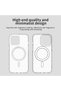 Husa MagSafe pentru iPhone 14 Pro, Techsuit, CandyCase, Alba - 3