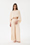 Slit Draped Bohemian Trousers - 8