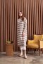 Basic Striped Knitwear Mink Loose Fit - 2
