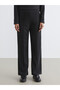 Anthracite Elastic Waist Patterned Women's Sweatpants - 2