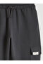 Two Mt Shop Quality Lcw Kids Anthracite 2 Thread Plain Standard & Regular Boys Cargo Shorts - 3