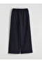 Nevavm Striped Girls' Pants with Elastic Waist and Difference in Color - 3
