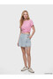 Nevavm Standard Fit Jean Shorts Skirt with a Difference