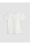 Esvab • Modern & Distinctive Zero Roba Collar Printed Girls' T-Shirt - 5