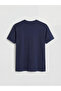 Original Oval Collar Striped Combed Cotton Men's T-Shirt - 6