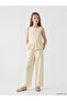 Nevavm Girl's Dobby Trousers with a Difference